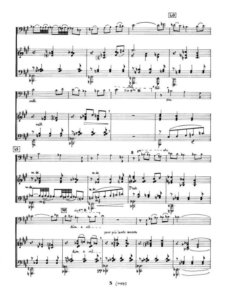 Ballade for Contrabass and Piano
