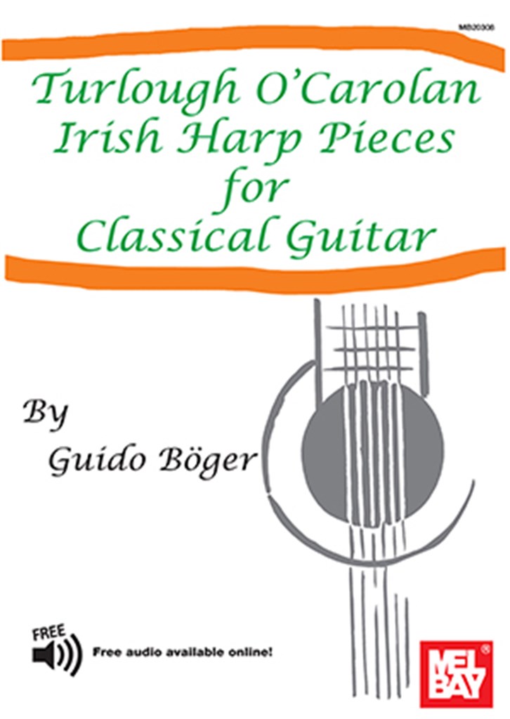 O'Carolan Irish Harp Pieces For Classical Guitar