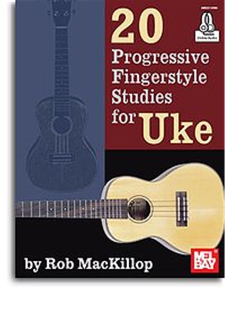 20 Progressive Fingerstyle Studies For Uke