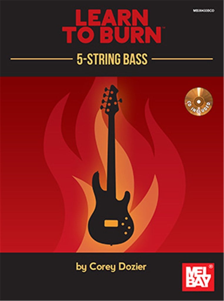Learn To Burn: 5-String Bass Guitar (Book/CD Set)