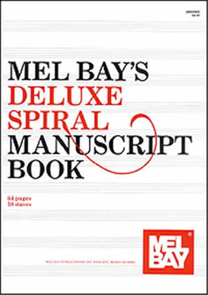 Luxe Spiraled Manuscript Paper