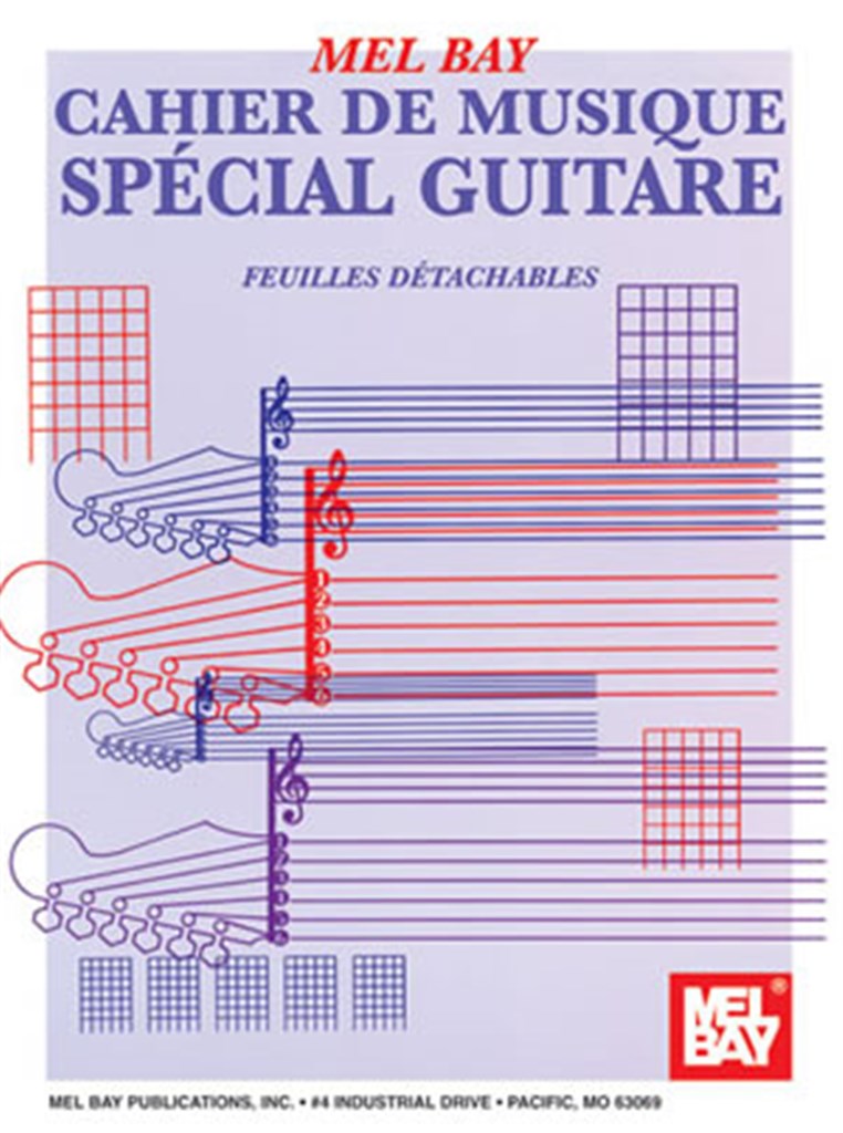 Rock Guitar Manuscript Book