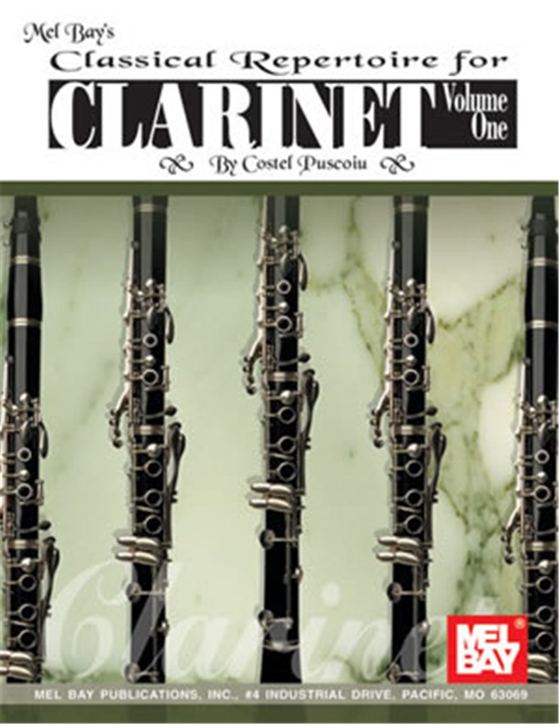 Classical Repertoire For Clarinet Vol. I