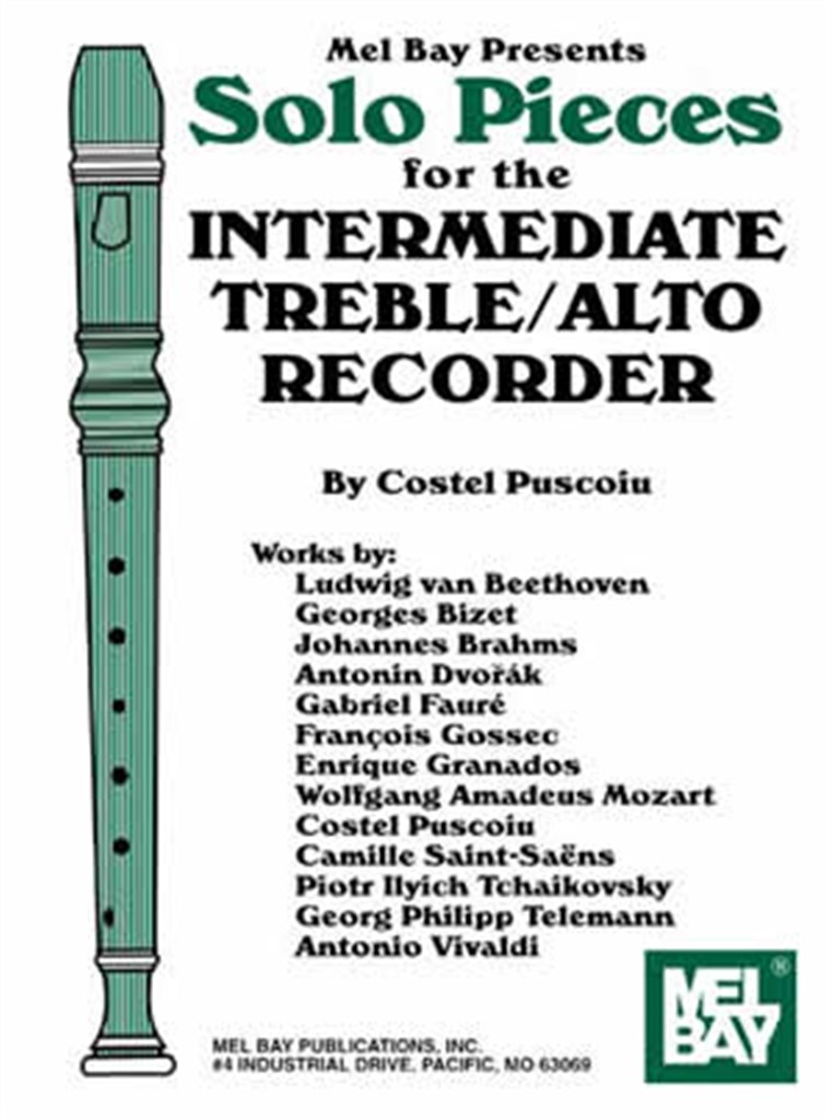 Solo Pieces For Intermediate Recorder
