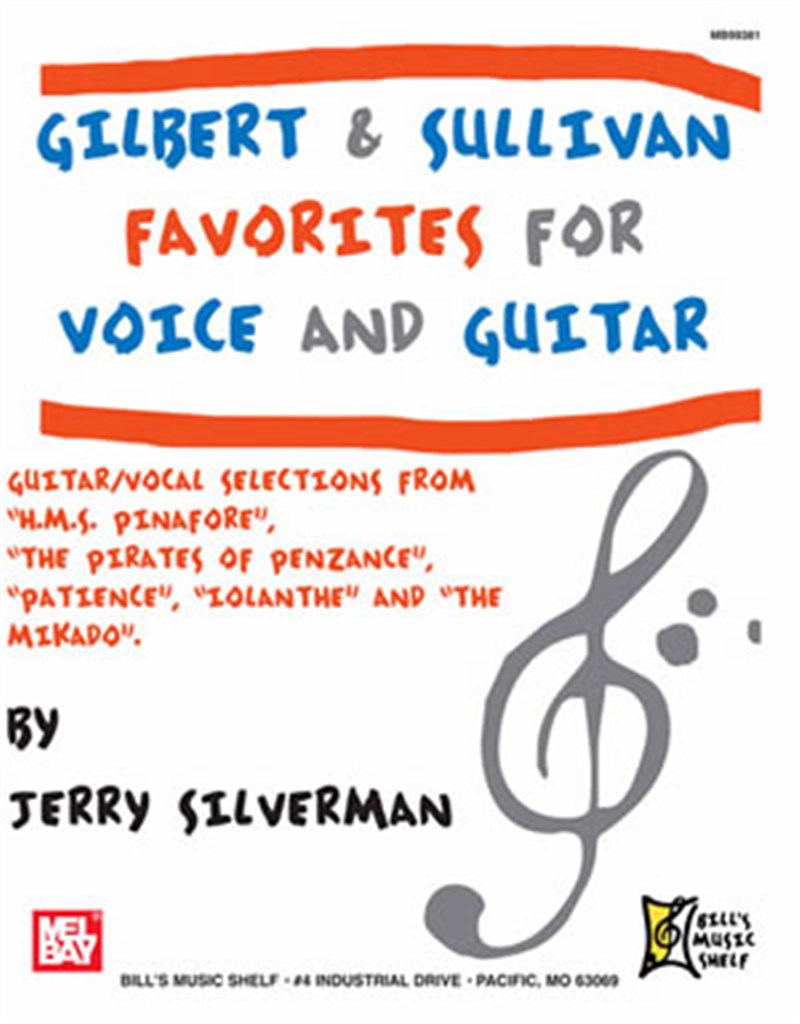 Gilbert and Sullivan Favorites for Voice & Guitar