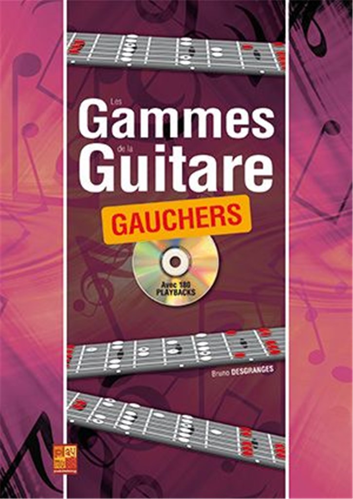 Les gammes de la guitare pour gauchers