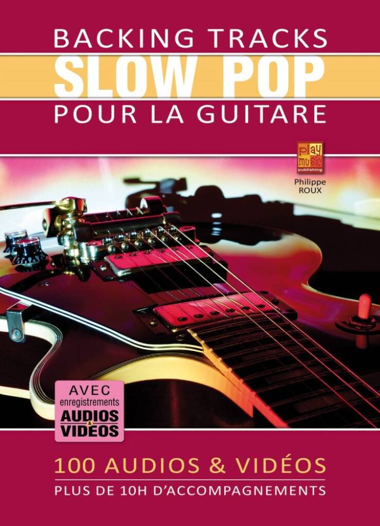 Backing Tracks Slow Pop pour la guitare