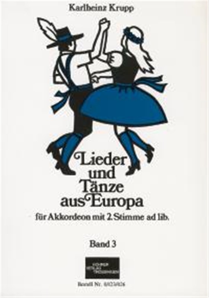 Lieder und Tänze aus Europa Band 3