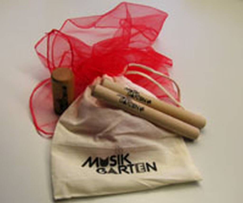 Instrumentenpaket Mit Rotem Tuch