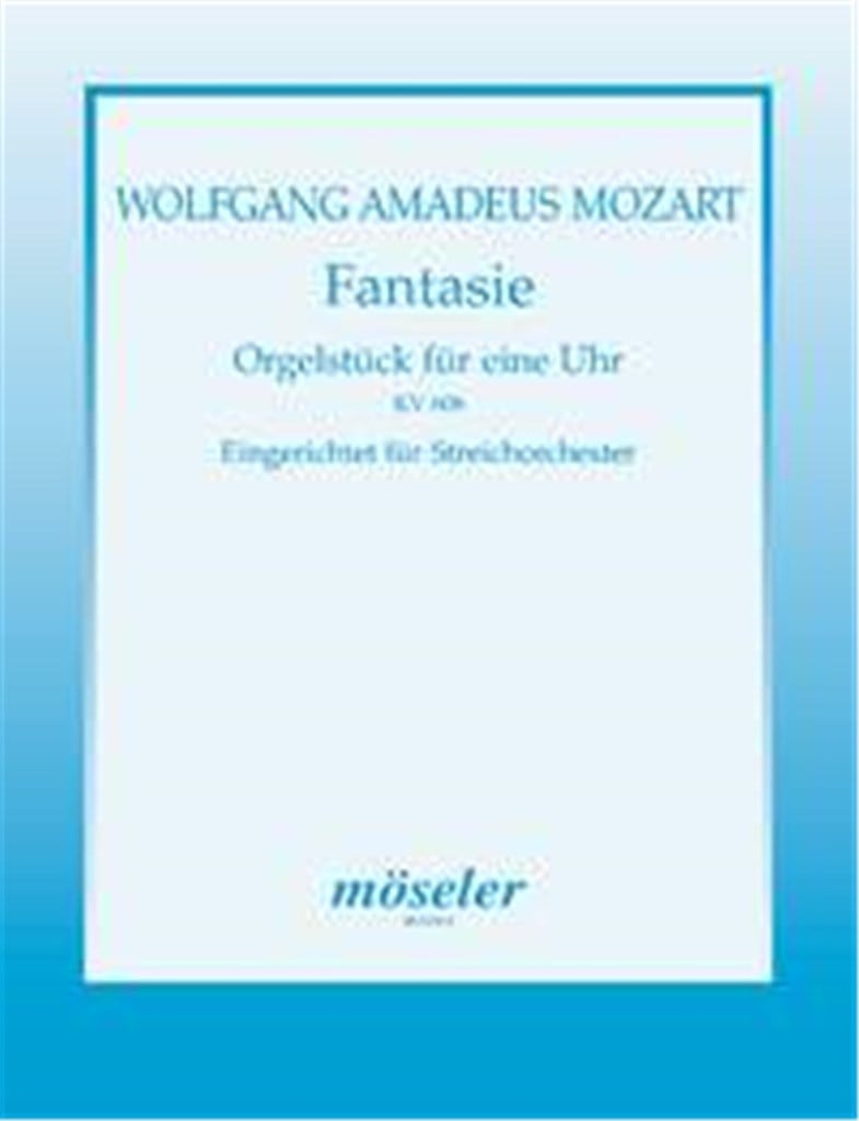 Fantasie d-Moll (orig. f-Moll) KV 608