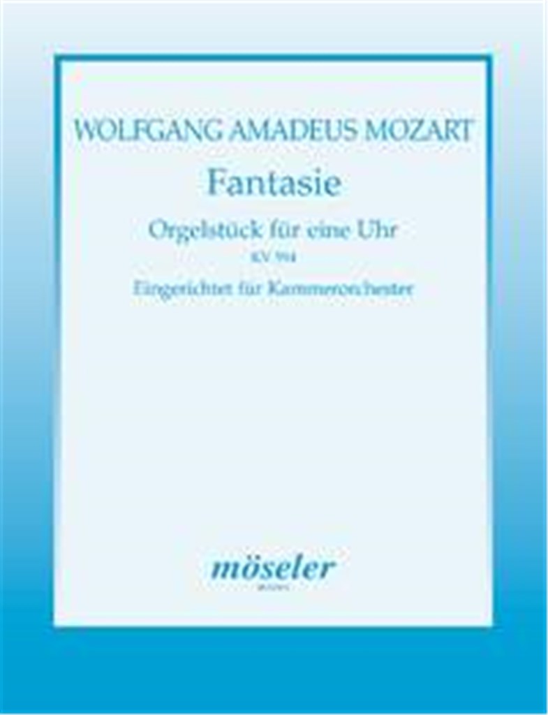 Fantasie f-Moll KV 594