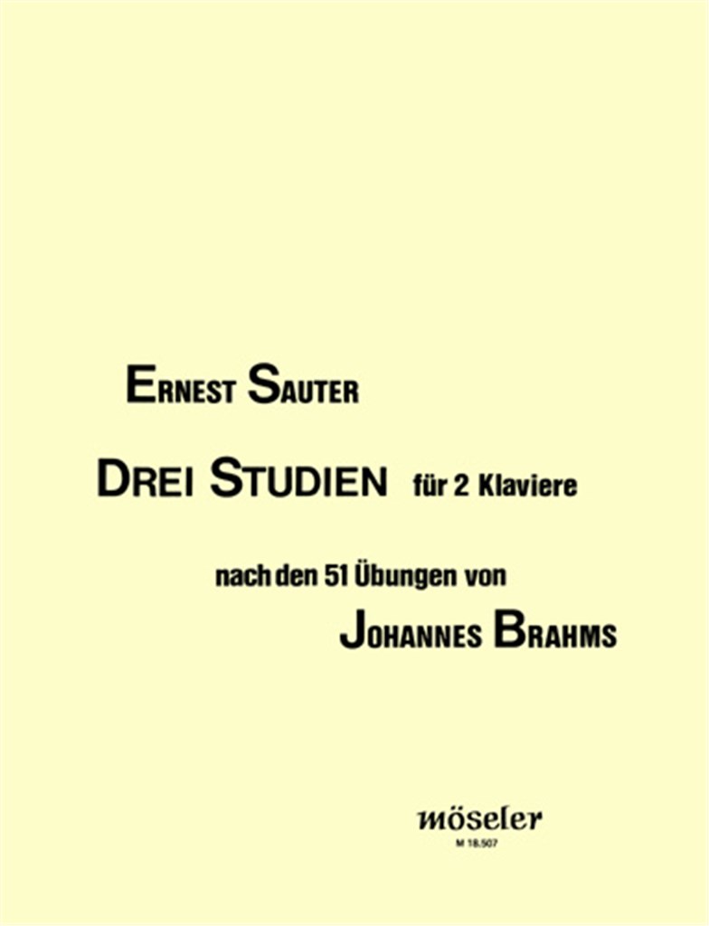 Drei Studien WoO 6