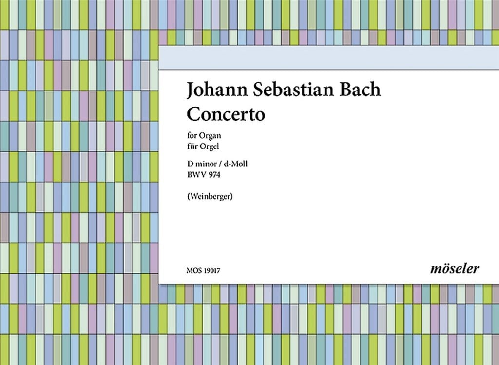 Concerto d-Moll BWV 974