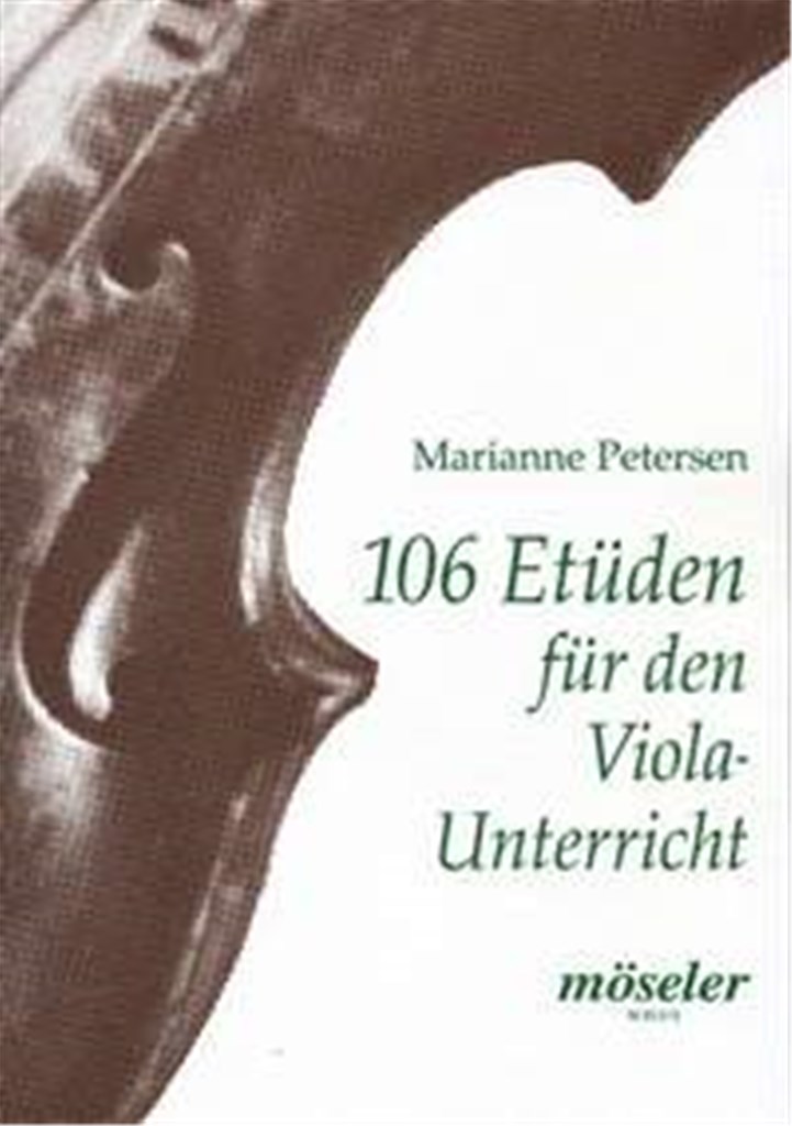 106 Etüden für den Violaunterricht