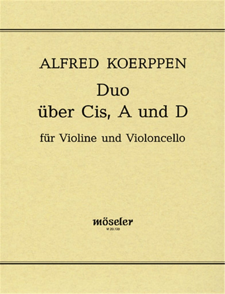 Duo über Cis, A und D