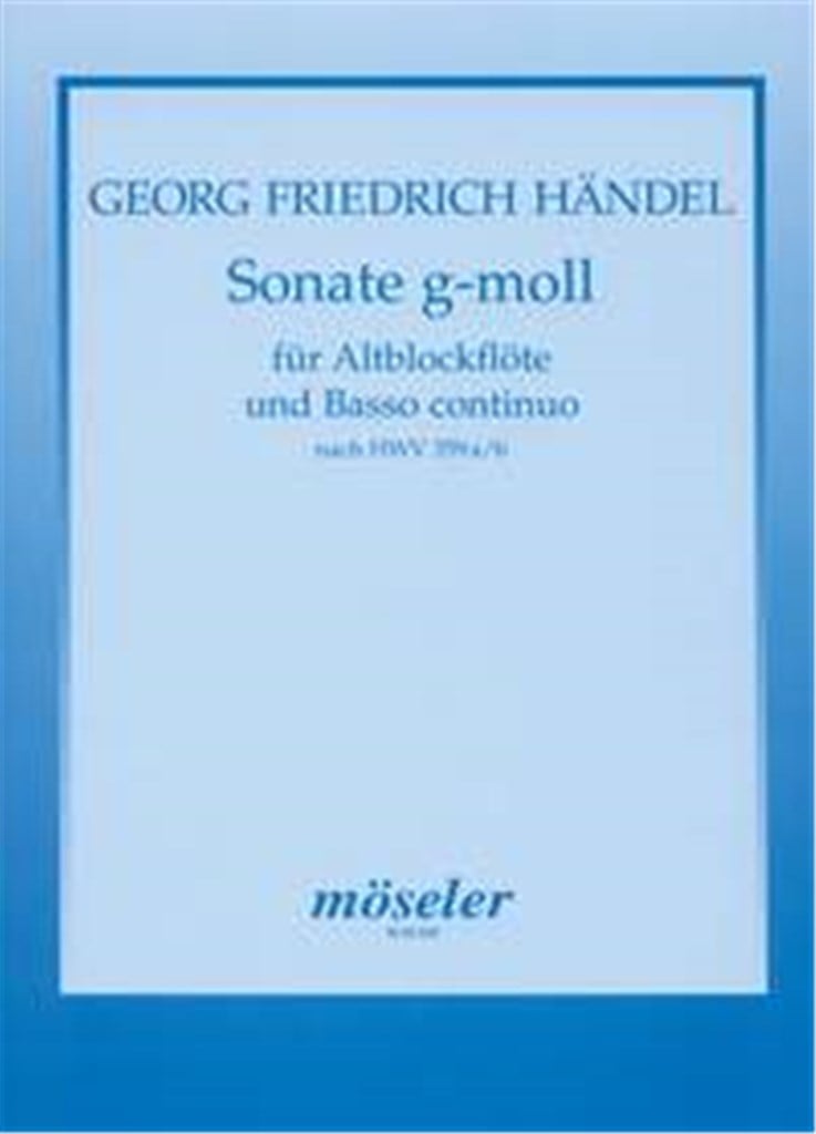 Sonate g-Moll HWV 359a/b