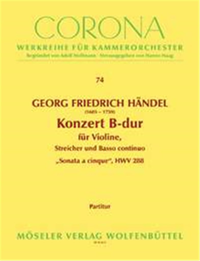 Konzert B-Dur HWV 288