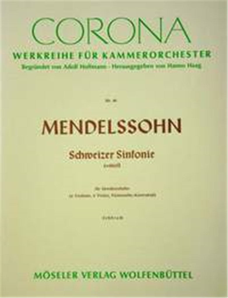 Schweizer Sinfonie WoO MWV N9