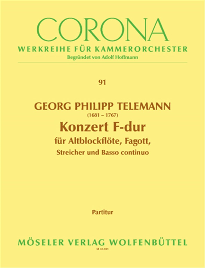 Konzert F-Dur TWV 52:F1