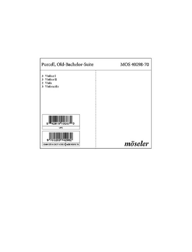Old-Bachelor-Suite Z 607