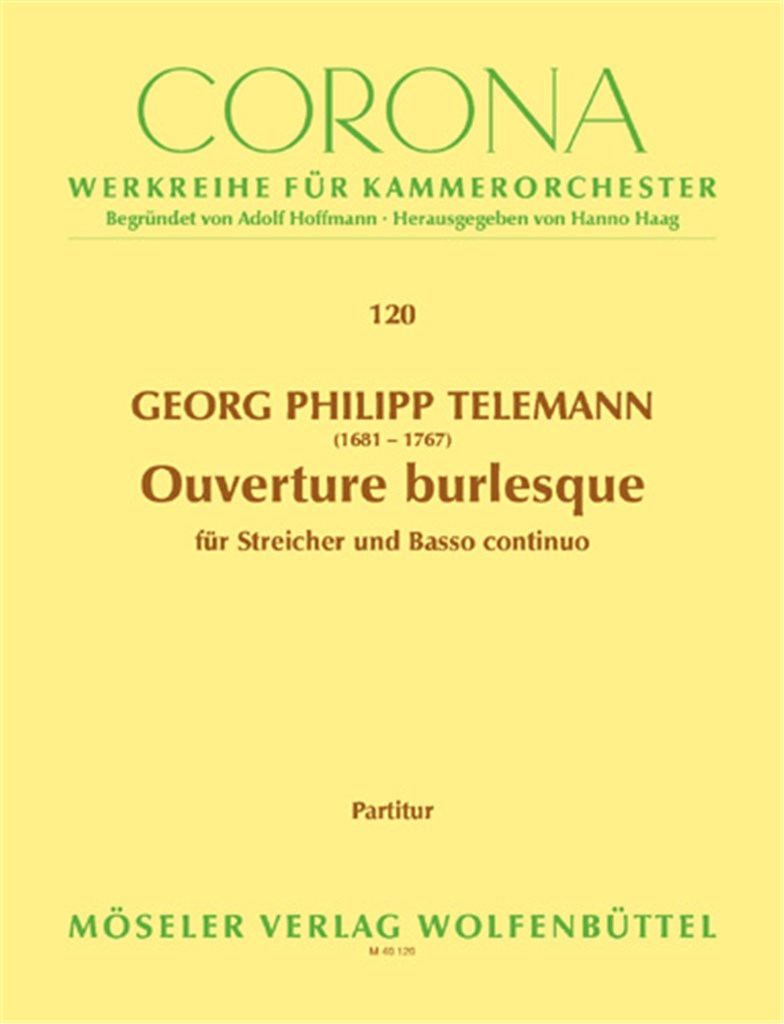 Ouverture burlesque B-Dur TWV 55:B8