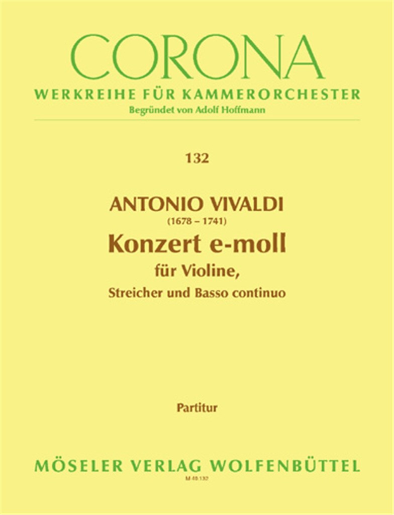 Konzert e-Moll P 109