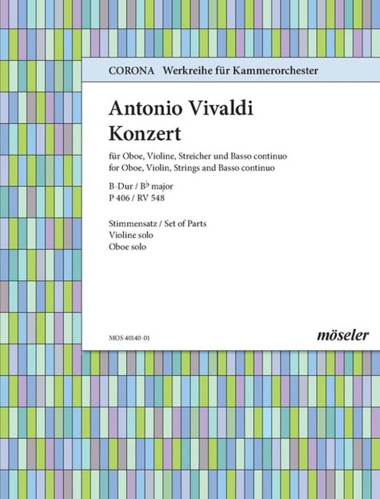 Konzert B-Dur P 406 / RV 548