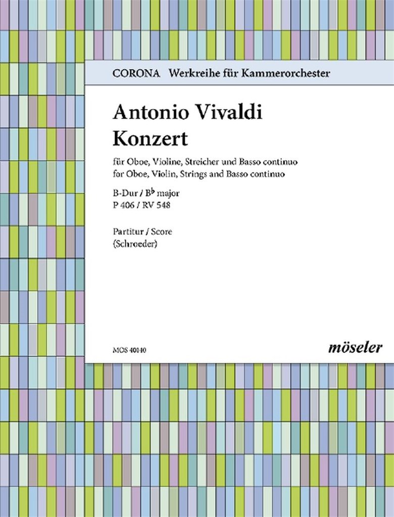 Konzert B-Dur P 406 / RV 548