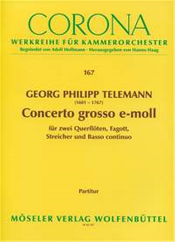 Concerto grosso e-Moll TWV 52:e2