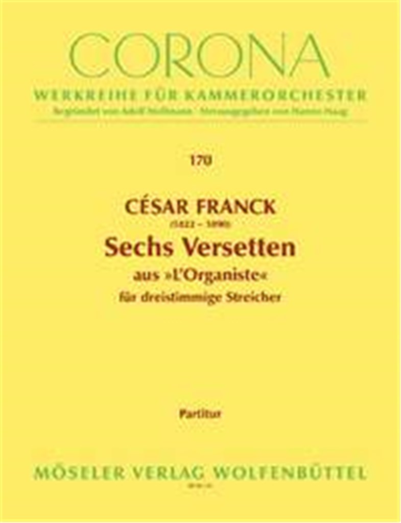 Sechs Versetten aus L'Organiste