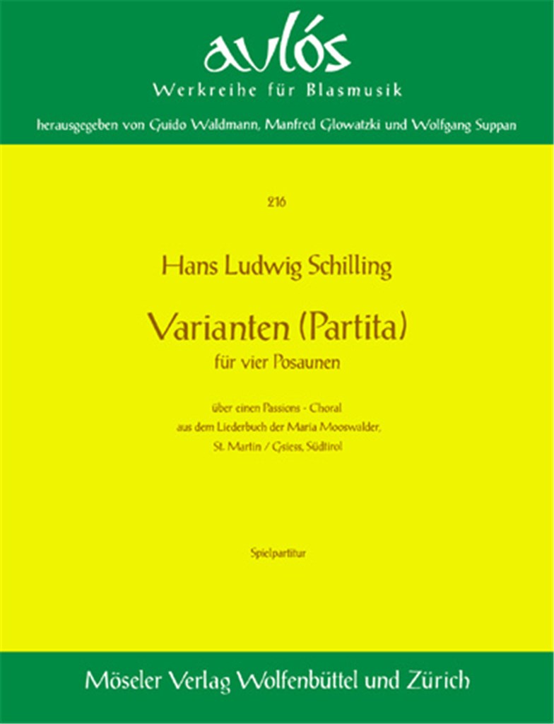 Partita Nr. 4 Varianten