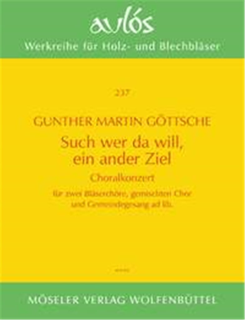 Such, wer da will, ein ander Ziel op. 18