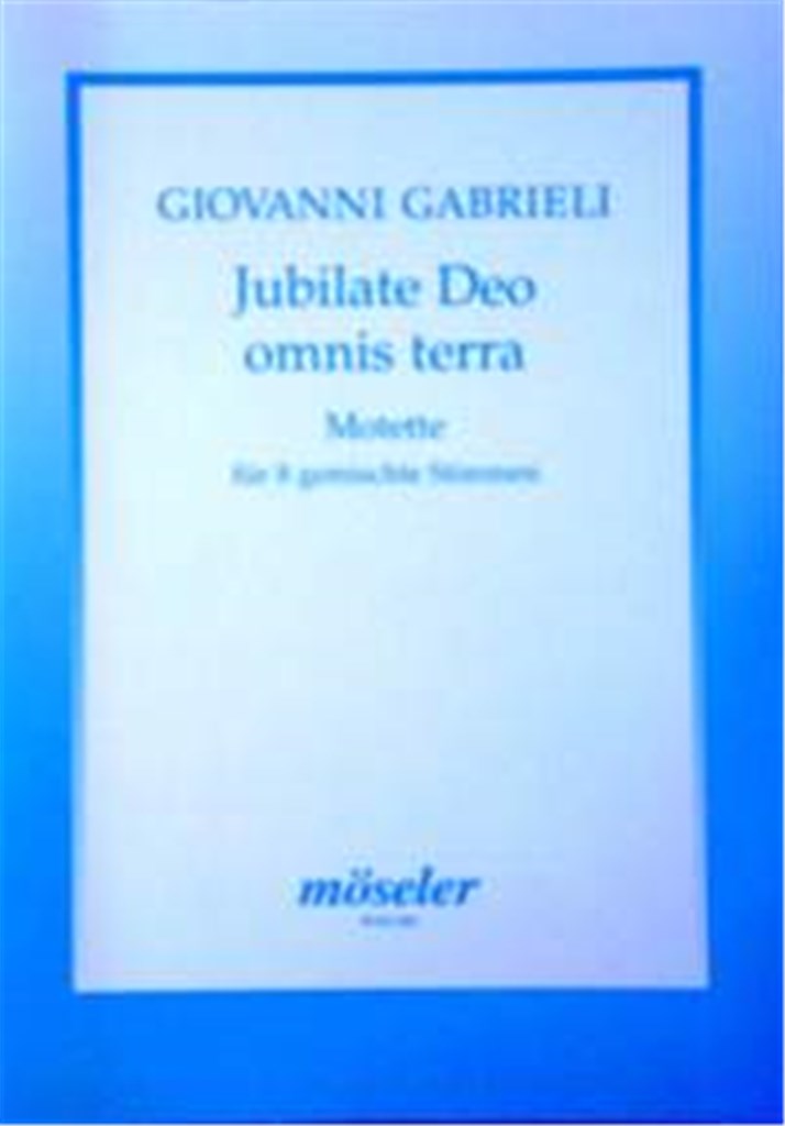 Jubilate Deo omnis terra GWV 136