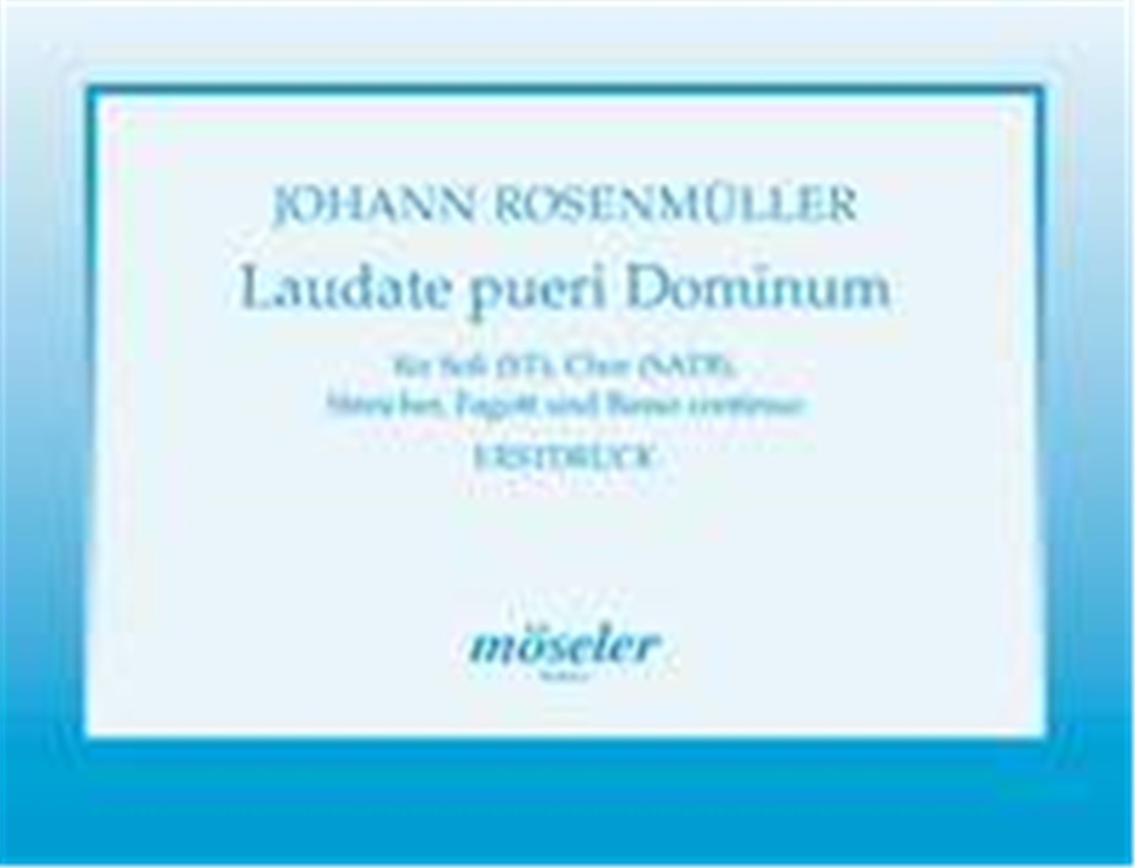 Laudate pueri Dominum