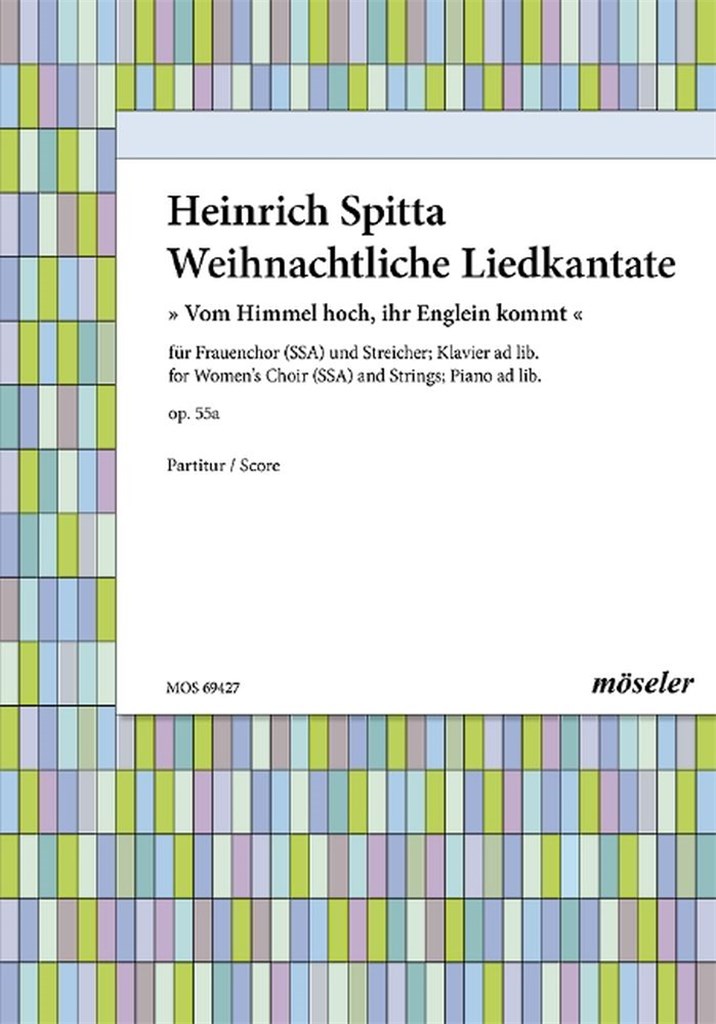 Weihnachtliche Liedkantate op. 55a