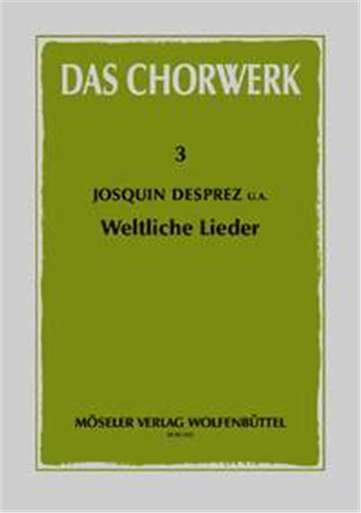 Weltliche Lieder