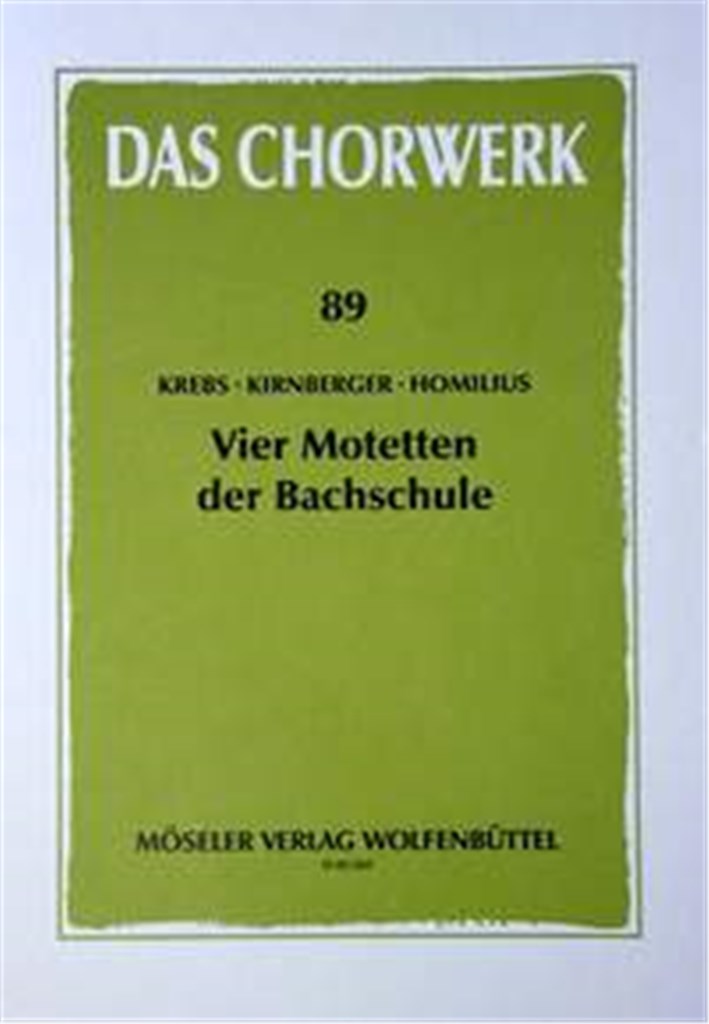 Vier Motetten der Bach-Schule