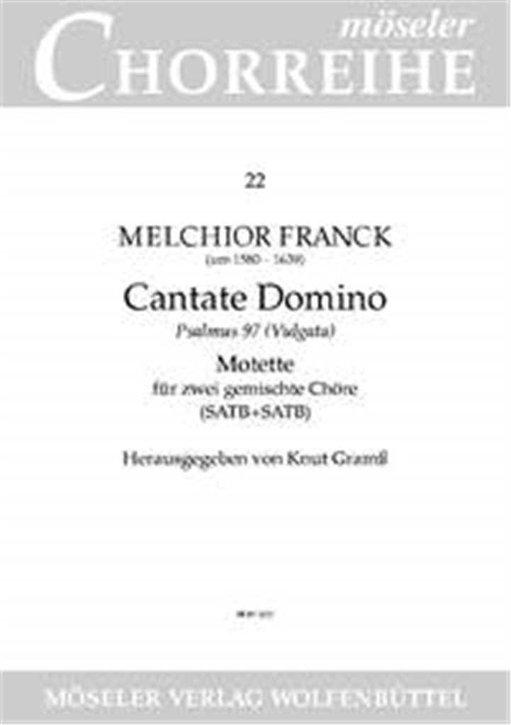 Cantate Domino canticum novum