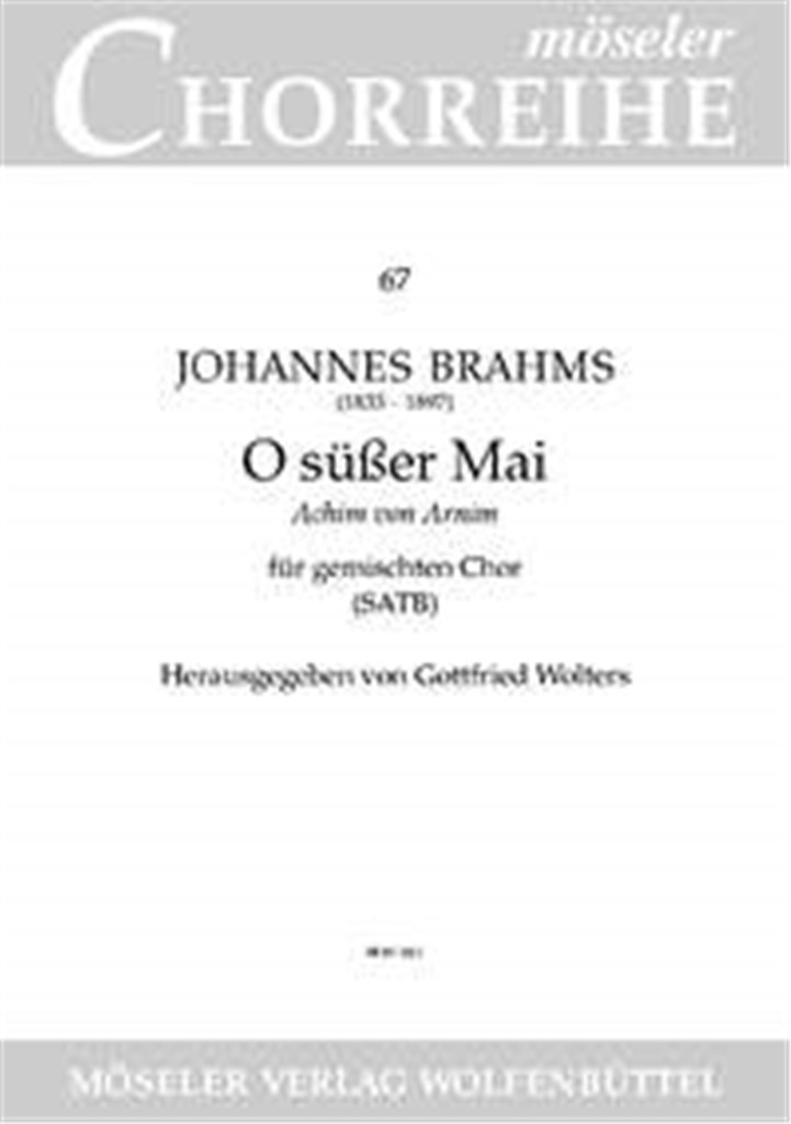 O süsser Mai op. 93a, 3