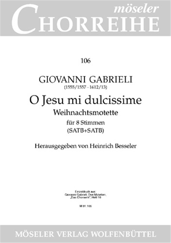 O Jesu mi dulcissime