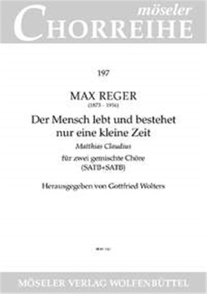 Der Mensch lebt und bestehet nur eine kleine Zeit