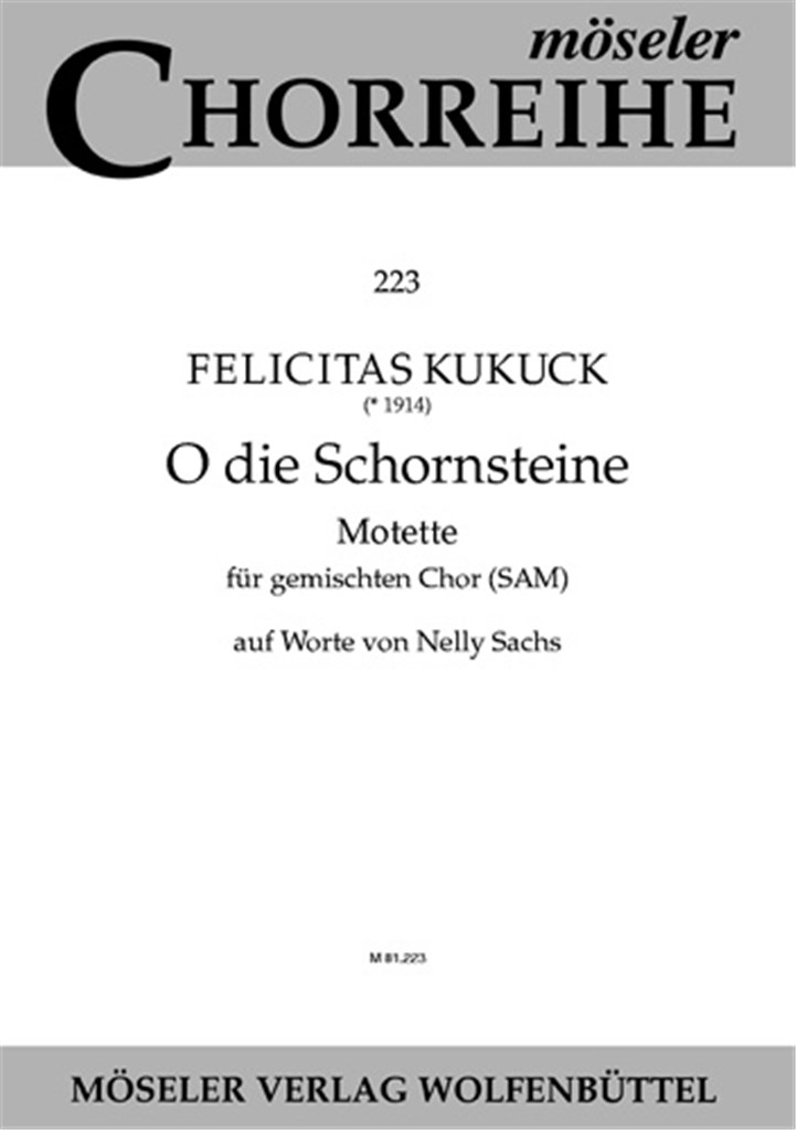 O die Schornsteine ..