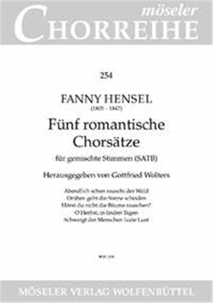 Fünf romantische Chorsätze