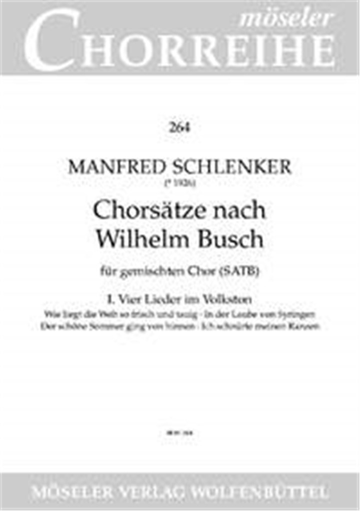 Chorlieder nach Busch Heft 1