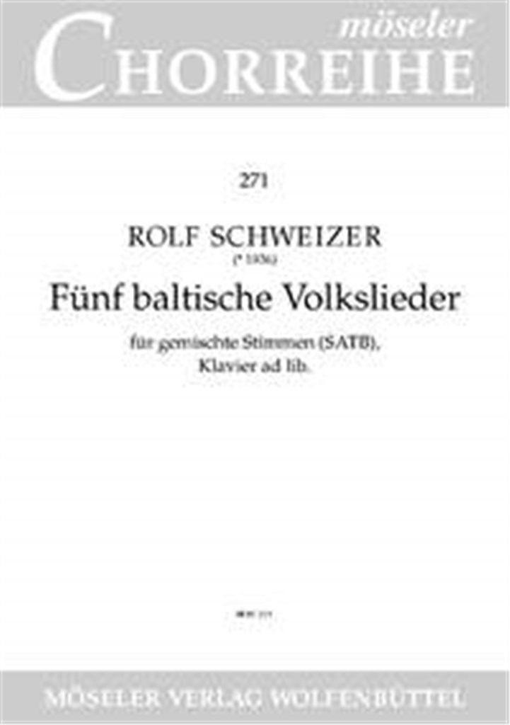 Fünf baltische Volkslieder