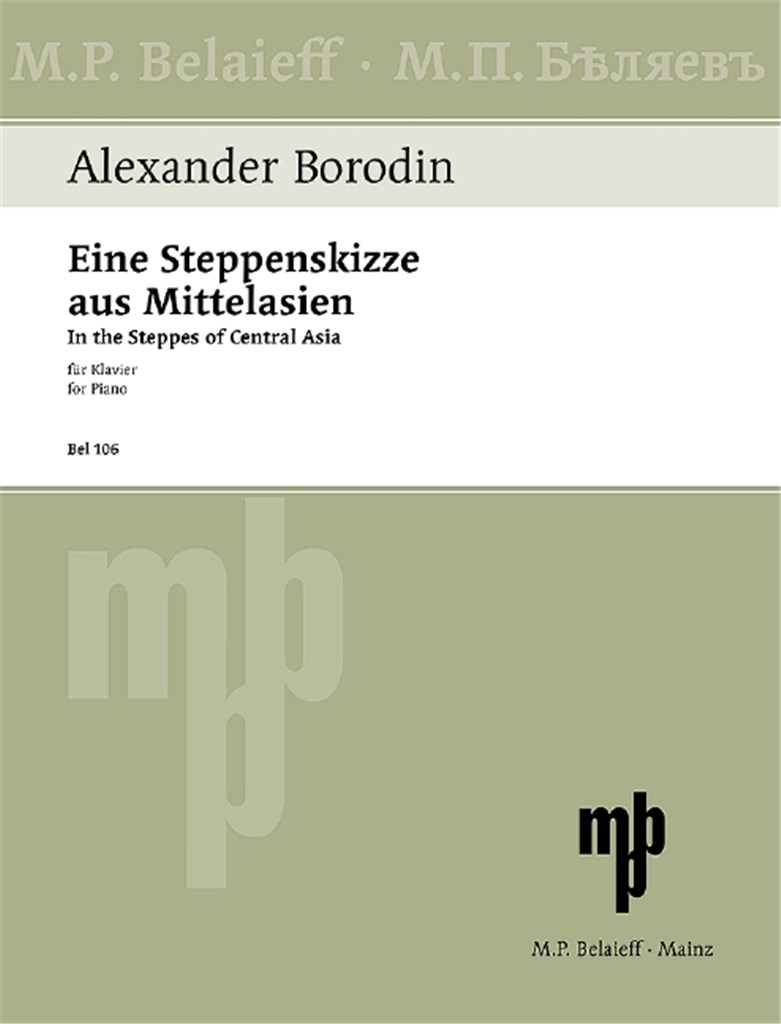 Eine Steppenskizze aus Mittelasien