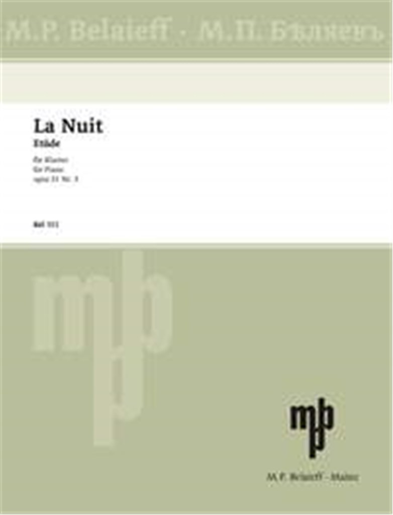 La Nuit E-Dur op. 31/3