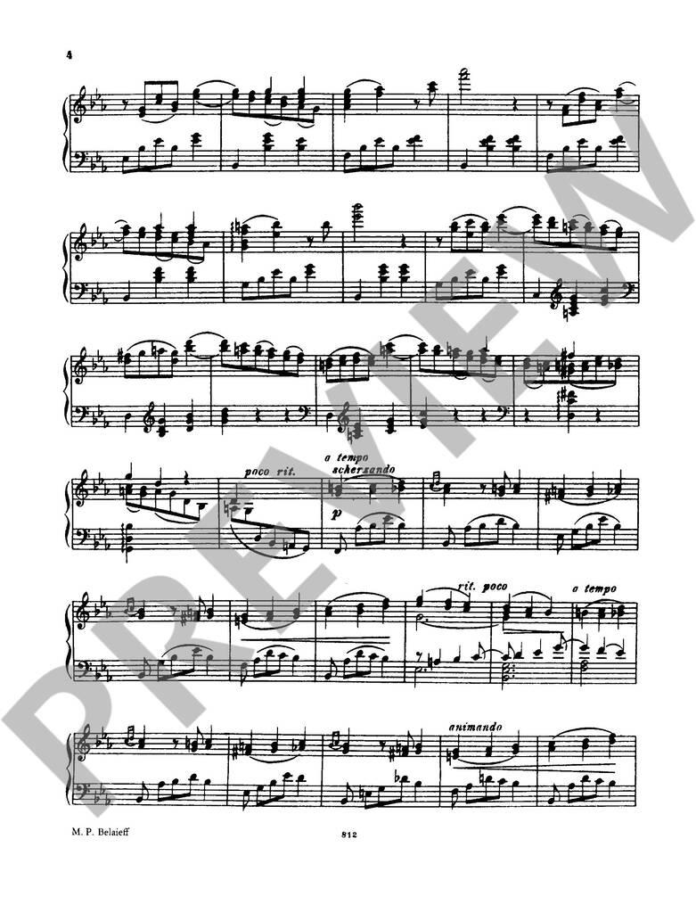 Großer Konzertwalzer Es-Dur op. 41