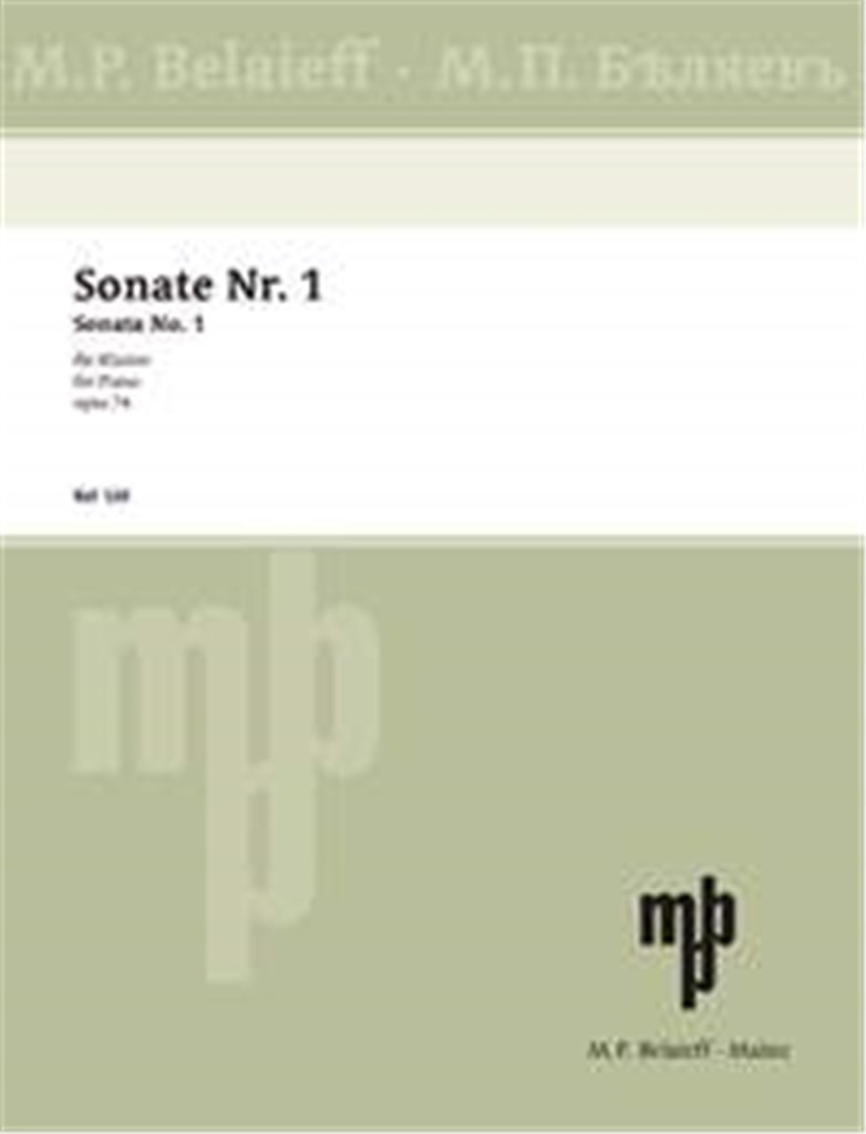 Sonata No 1 Bb minor op. 74