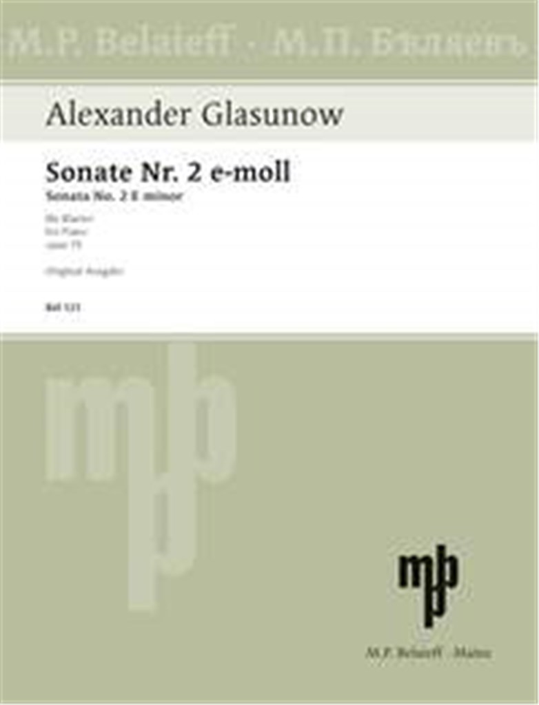 Sonate Nr. 2 e-Moll op. 75